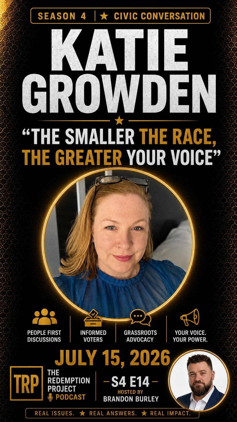 The Smaller the Race, the Greater Your Voice: Katie Growden on Voting, Local Power and Civic Confidence artwork