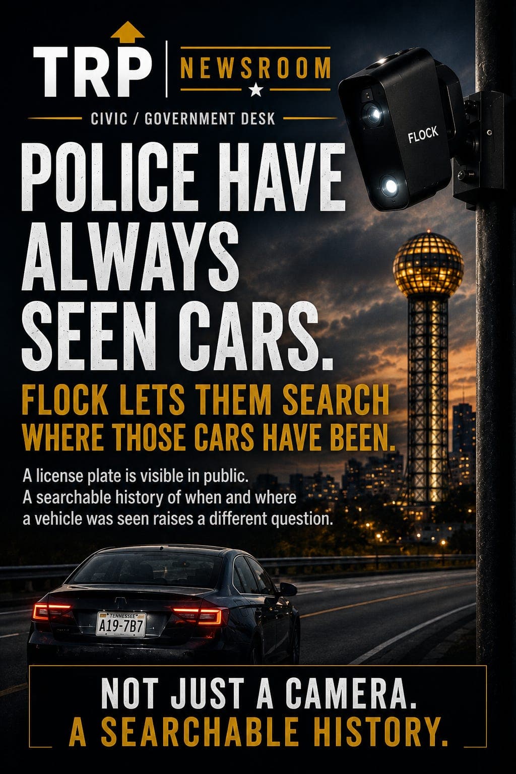 Police Have Always Seen Cars. Flock Lets Them Search Where Those Cars Have Been artwork