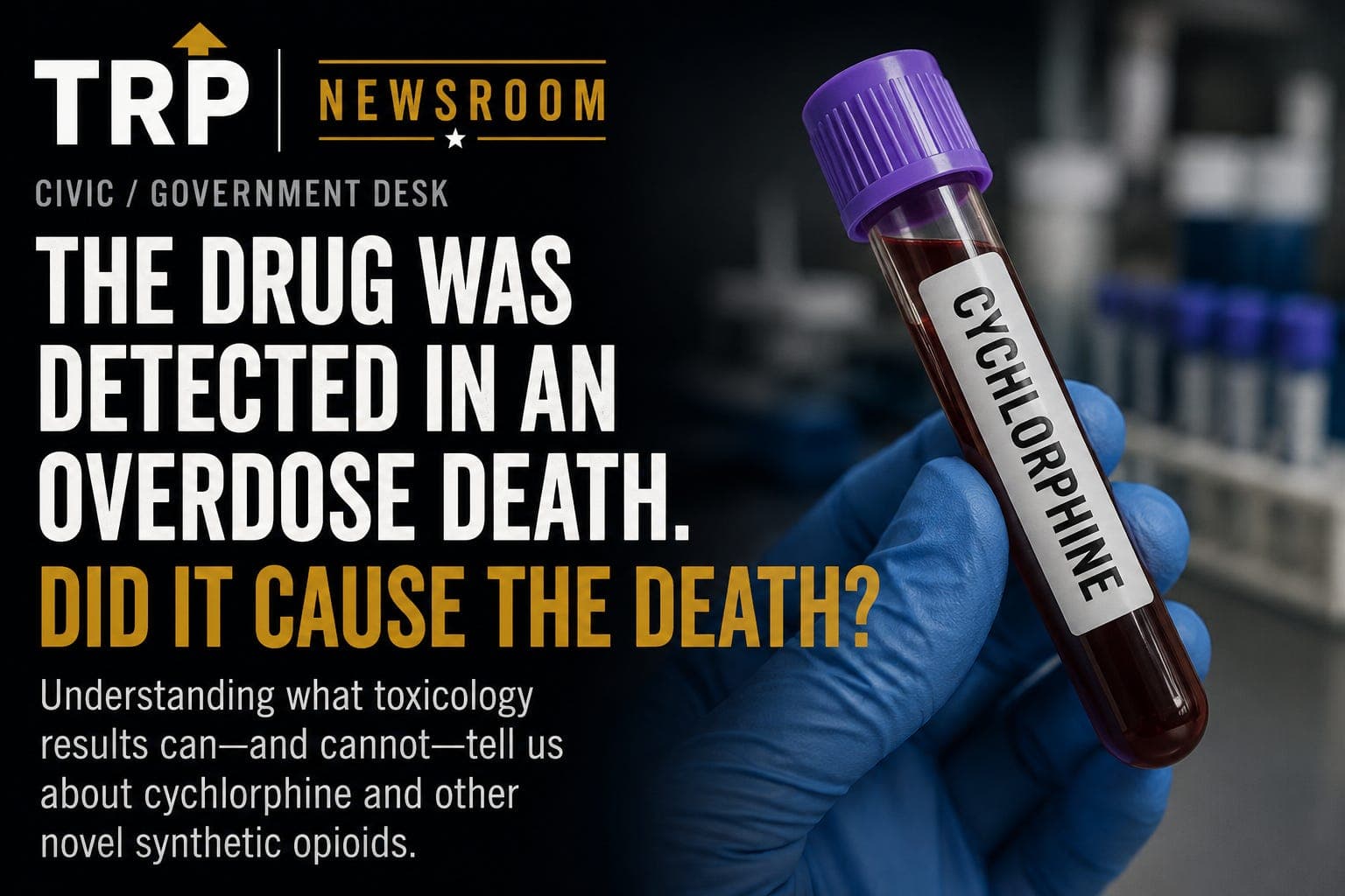 The Drug Was Detected in an Overdose Death. Did It Cause the Death? artwork