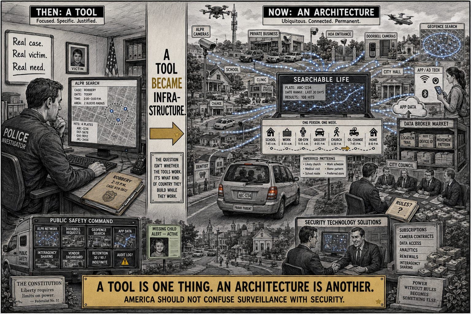 America should not confuse surveillance with security artwork