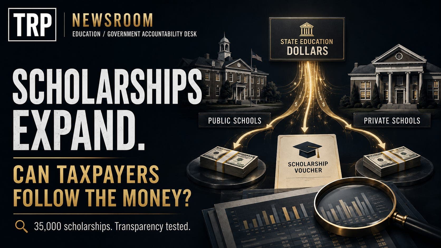 Tennessee Is Expanding School Scholarships. Will Taxpayers Be Able to Follow the Money? artwork