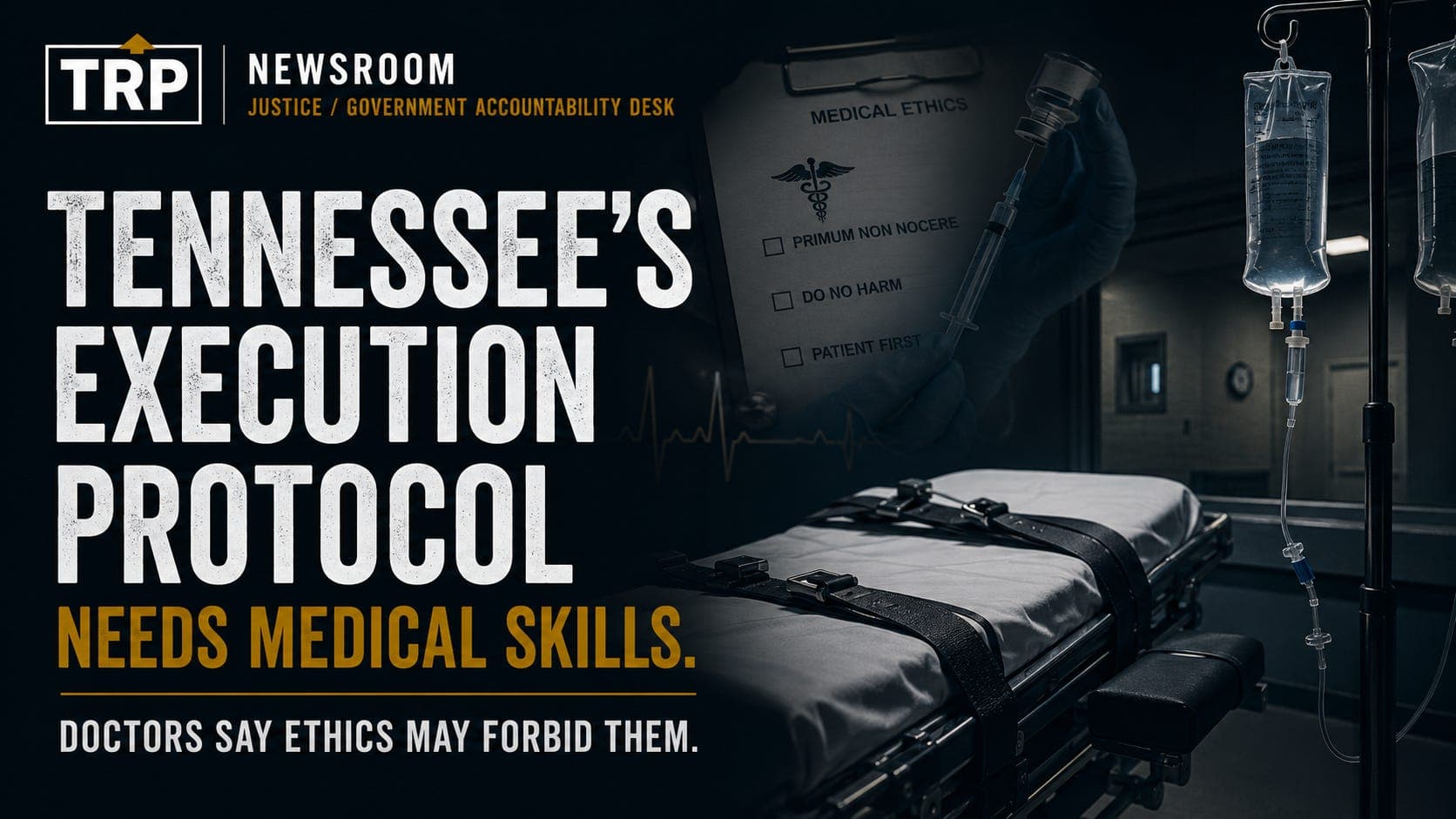 Tennessee’s Execution Protocol Requires Medical Skills. Doctors Say Their Ethics May Forbid Them. artwork