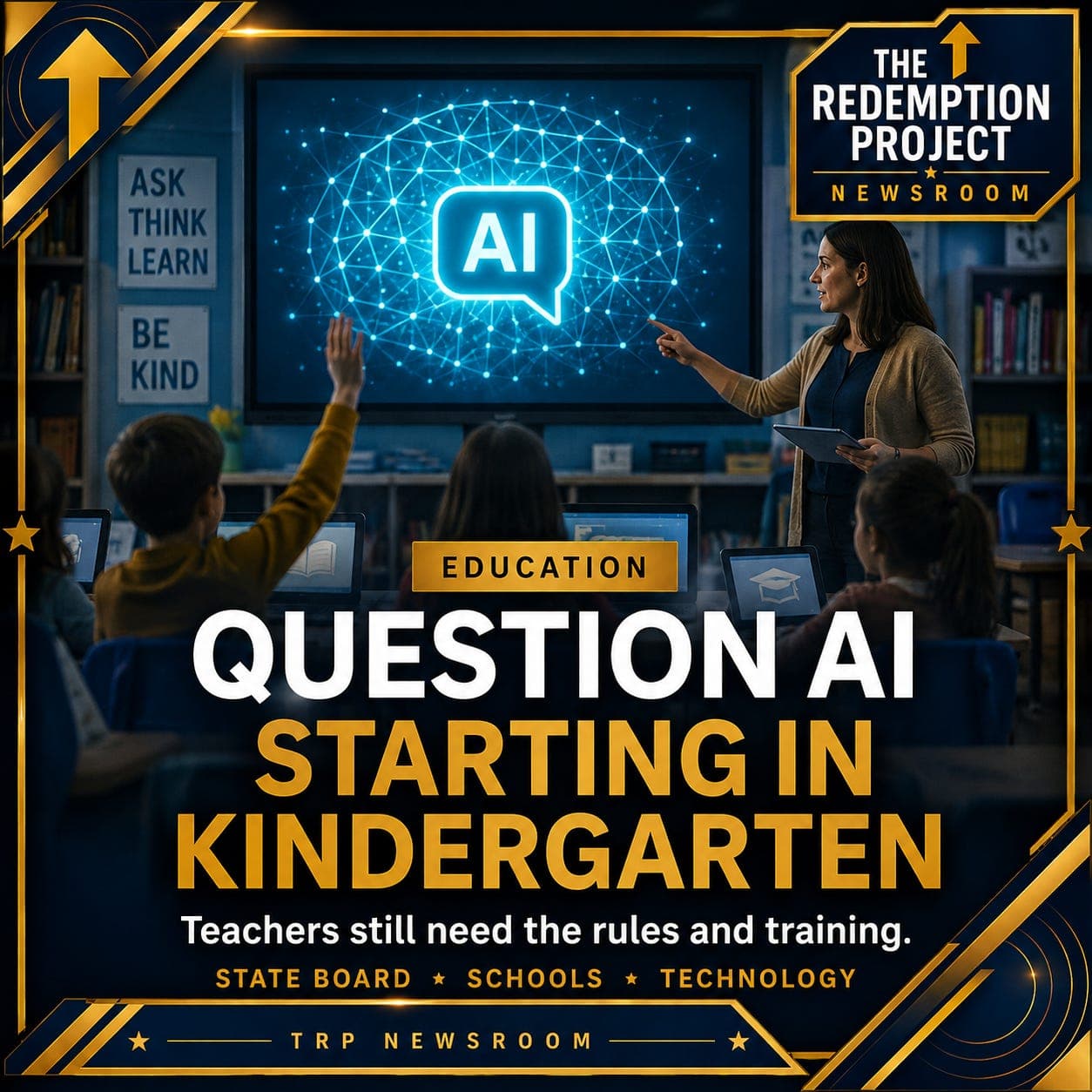 Tennessee Wants Students to Question AI Starting in Kindergarten. Teachers Still Need the Rules and Training.